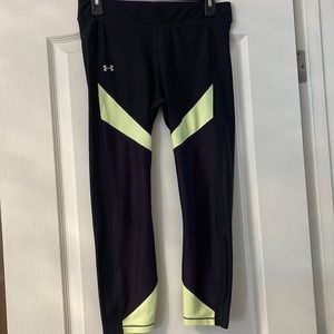 Under Armour Color Black / Gray Block Leggings